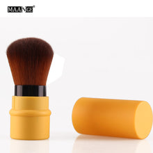 1Pcs Loose Power Foundation Blush Makeup Brush Mini Retractable Portable Blusher Face Brushes Beauty Cosmetic Travel Tools