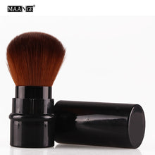 1Pcs Loose Power Foundation Blush Makeup Brush Mini Retractable Portable Blusher Face Brushes Beauty Cosmetic Travel Tools