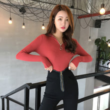 Zipper sweater