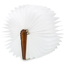 M - 001 Warm White LED Wooden Folding Mini Book Shape Light