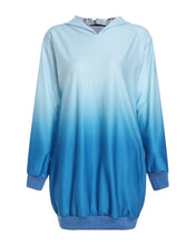 Women Long Sleeve Printed Hooded Sweatshirt