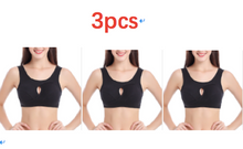 Sports bra large size cotton yoga vest gathers sleep nursing bra without rims