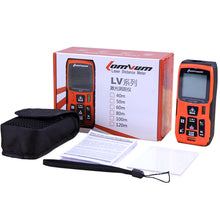 LOMVUM 40m 50m 60m 80m 100m Laser Rangefinder Digital Distance Meter with Rechargable Batteries+Charger