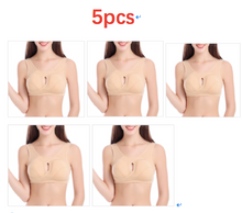 Sports bra large size cotton yoga vest gathers sleep nursing bra without rims