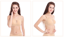 Sports bra large size cotton yoga vest gathers sleep nursing bra without rims