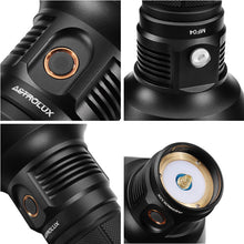 Astrolux MF04 XHP35-HI CW 2700LM 7Modes Dimming High Bright Long-rang Searching LED Flashlight