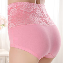 Hip Up High Waist Jacquard Underwear Seamless Briefs