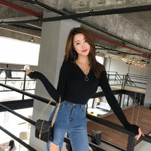 Zipper sweater
