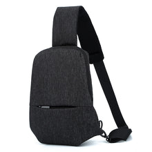 Male chest bag new Korean plate multi function outdoor leisure men's single shoulder slant bag