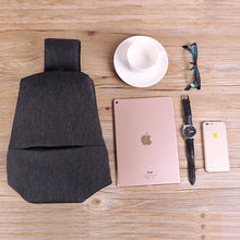 Male chest bag new Korean plate multi function outdoor leisure men's single shoulder slant bag