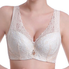 Push Up Full Coverage Thin Sexy Lace Gather Comfy Vest Bra CD Cup