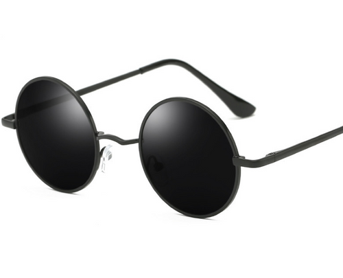 Round frame Mirror Mirror Round Sunglasses Colorful Influx Retro Sunglasses