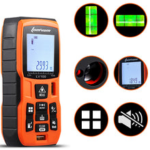 LOMVUM 40m 50m 60m 80m 100m Laser Rangefinder Digital Distance Meter with Rechargable Batteries+Charger