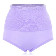 Hip Up High Waist Jacquard Underwear Seamless Briefs