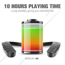 Wearable Speaker Doltech Bluetooth Neckband Speaker,3D Sound Hands-Free Phone Calls,Built-in Mic, Portable Wireless Speaker for iPhone, Android(Black)