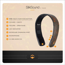 Paww SilkSound Headphones - Stylish Foldable Paww SilkSound Headphones - Stylish Foldable On-Ear Wireless Bluetooth Handsfree Calling with 8 Hours Playtime for Work Travel or Outdoor Use