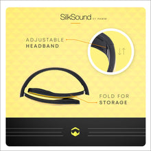 Paww SilkSound Headphones - Stylish Foldable Paww SilkSound Headphones - Stylish Foldable On-Ear Wireless Bluetooth Handsfree Calling with 8 Hours Playtime for Work Travel or Outdoor Use