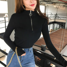 Zipper sweater