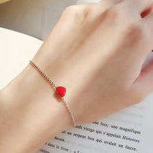 Fashion Women Red Love Bracelet