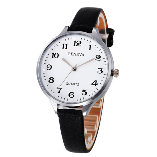 Woman Wrist Watches High-Quality Ladies Watches Geneva Quartz Watch Women Clock Elegant