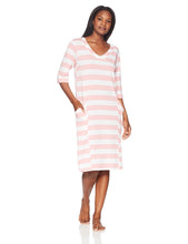 Arabella Women's 3/4 Sleeve Tunic Nightgown