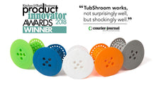 TubShroom the Revolutionary Tub Drain Protector Hair Catcher, Strainer, Snare, Green