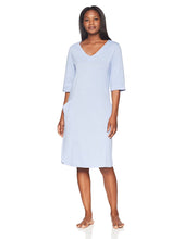 Arabella Women's 3/4 Sleeve Tunic Nightgown