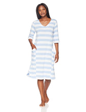 Arabella Women's 3/4 Sleeve Tunic Nightgown