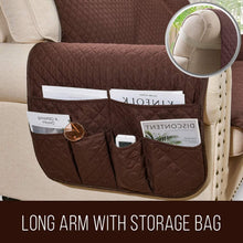 ASHLEYRIVER Recliner Chair Cover,Recliner Slipcover, Recliner Covers for Dogs,Recliner Slipcover,Recliner Protector(Recliner Medium:Burgundy/Beige)