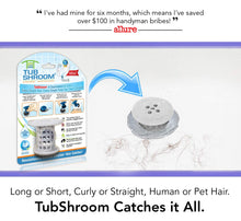 TubShroom the Revolutionary Tub Drain Protector Hair Catcher, Strainer, Snare, Green