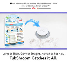TubShroom the Revolutionary Tub Drain Protector Hair Catcher, Strainer, Snare, Green