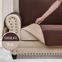 ASHLEYRIVER Recliner Chair Cover,Recliner Slipcover, Recliner Covers for Dogs,Recliner Slipcover,Recliner Protector(Recliner Medium:Burgundy/Beige)