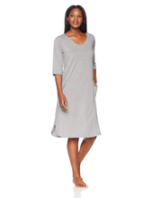 Arabella Women's 3/4 Sleeve Tunic Nightgown