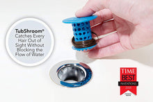 TubShroom the Revolutionary Tub Drain Protector Hair Catcher, Strainer, Snare, Green