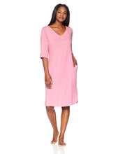 Arabella Women's 3/4 Sleeve Tunic Nightgown