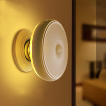 Loskii DX-004 360° Rotation Human Body Sensor LED Night Light Magnetic Holder USB Rechargeable Lamp