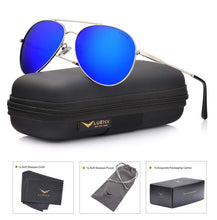 Mens Polarized Sunglasses for Womens UV 400 Protection Grey Green Lens Matte Black Frame 54MM
