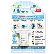 TubShroom the Revolutionary Tub Drain Protector Hair Catcher, Strainer, Snare, Green