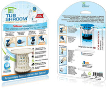 TubShroom the Revolutionary Tub Drain Protector Hair Catcher, Strainer, Snare, Green
