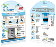 TubShroom the Revolutionary Tub Drain Protector Hair Catcher, Strainer, Snare, Green