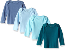 Hanes Ultimate Baby Flexy 4 Pack Long Sleeve Crew Tees