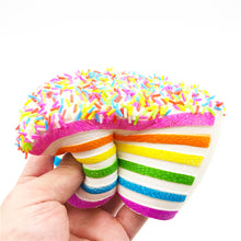 SquishyFun Jumbo Squishy Rainbow Shortcake Slow Rising Gift Decor Toy