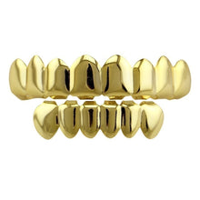 New Hip Hop Teeth Grillz Set Top Bottom Mouth Teeth Grills Fashion Removable Dental Grills Jewelry