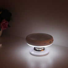 Loskii DX-004 360° Rotation Human Body Sensor LED Night Light Magnetic Holder USB Rechargeable Lamp