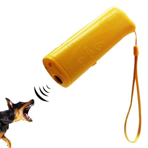 3 in 1 Anti Barking Stop Bark Dog Training Device Dog Training Repeller Control LED Ultrasonic Anti Bark Barking