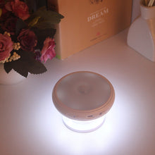 Loskii DX-004 360° Rotation Human Body Sensor LED Night Light Magnetic Holder USB Rechargeable Lamp