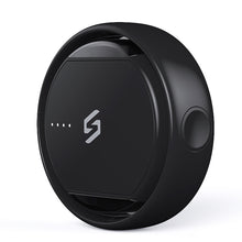亚马逊爆款tws5.0蓝牙耳机旋转电池仓立体声双耳通话蓝牙耳机 (黑色)