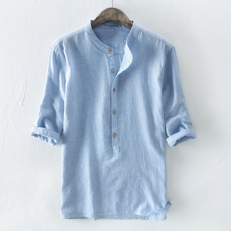 Men's 100% Cotton Loose Half Sleeve Casual T-shirts