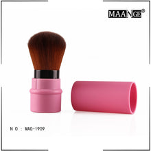 1Pcs Loose Power Foundation Blush Makeup Brush Mini Retractable Portable Blusher Face Brushes Beauty Cosmetic Travel Tools