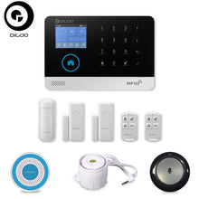 DIGOO DG-HOSA Wireless GSM&WIFI Smart Home Security Alarm Systems Kits Infrared Motion Sensor Door Alert with APP Control